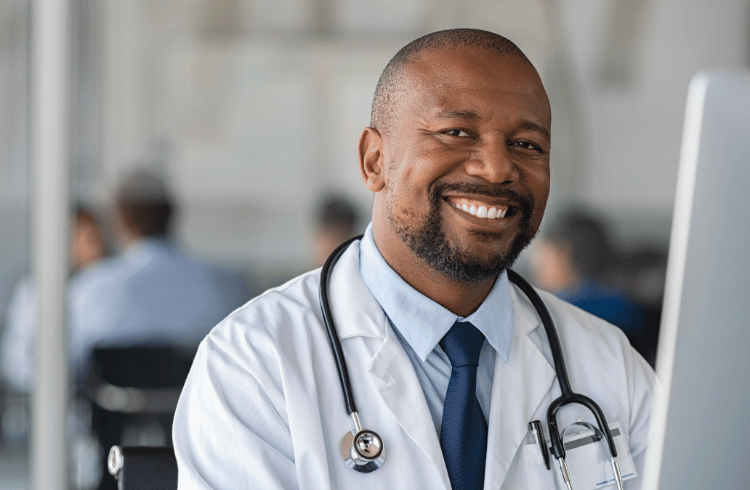A compassionate Medical Officer providing care at Helen Joseph Hospital.