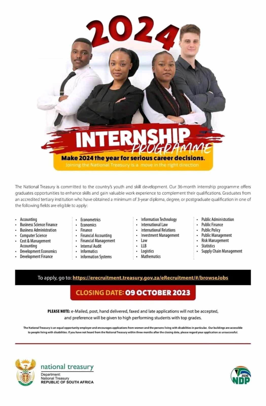 National Treasury Internship Programme