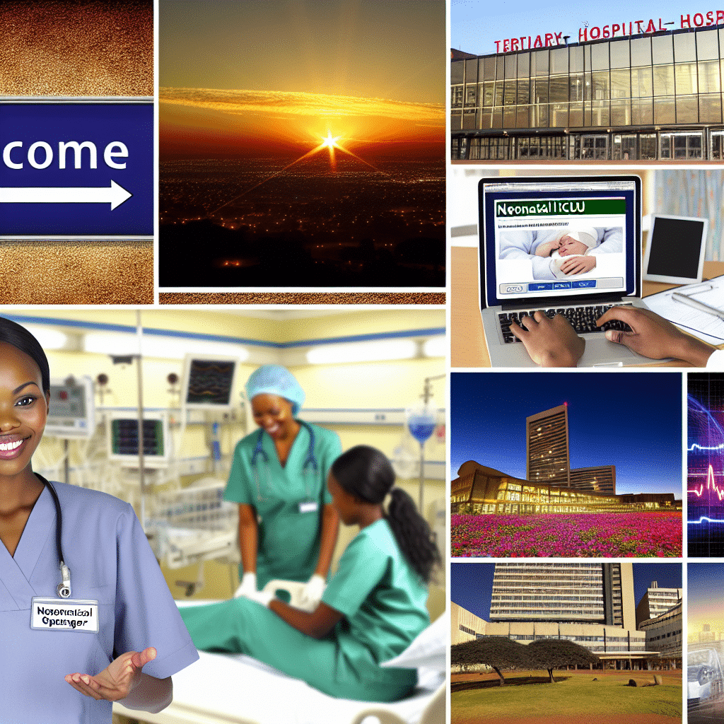 New Job: Operational Manager Nursing Speciality (Neonatal ICU)