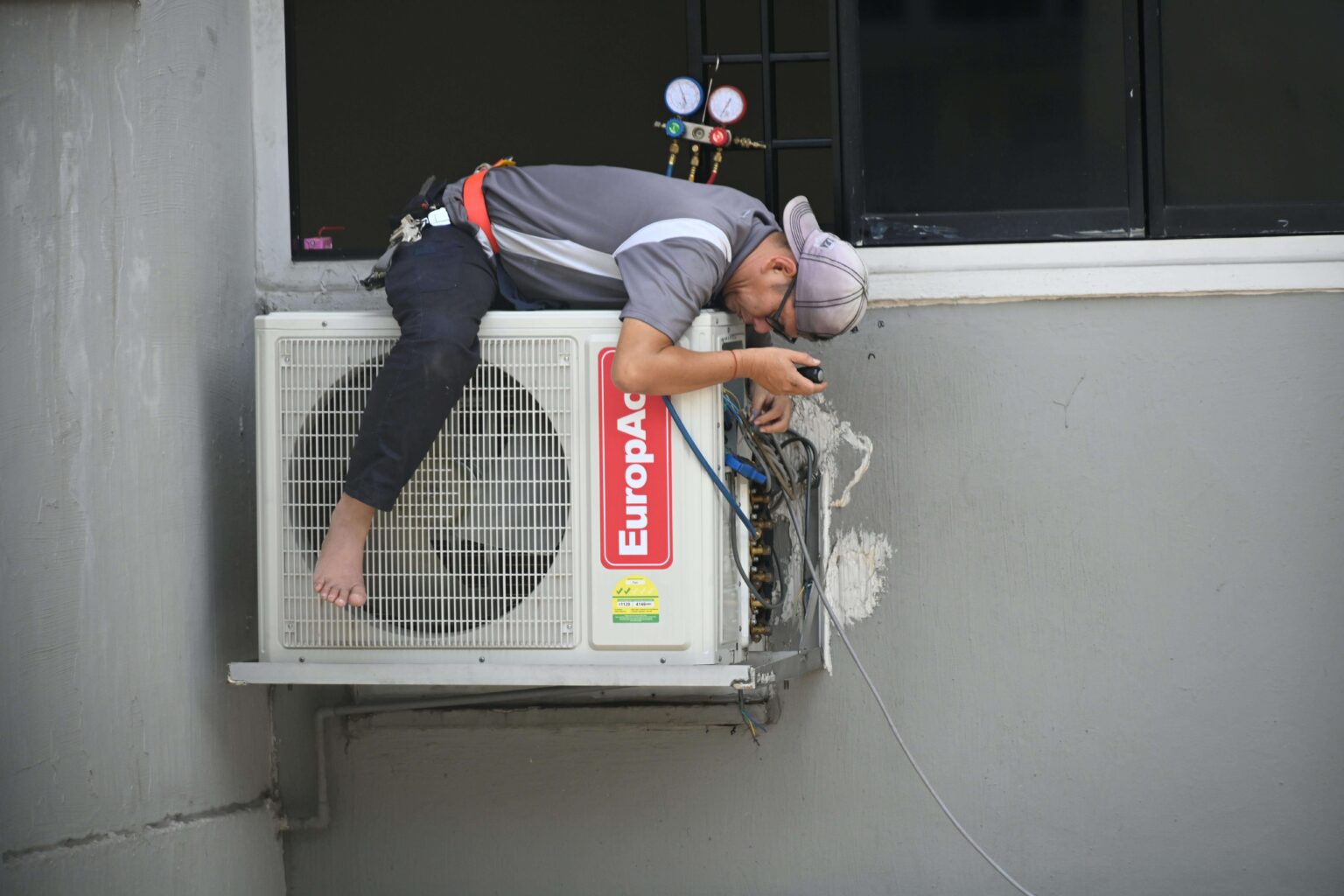 Installation of (2) Air-Conditioning Units