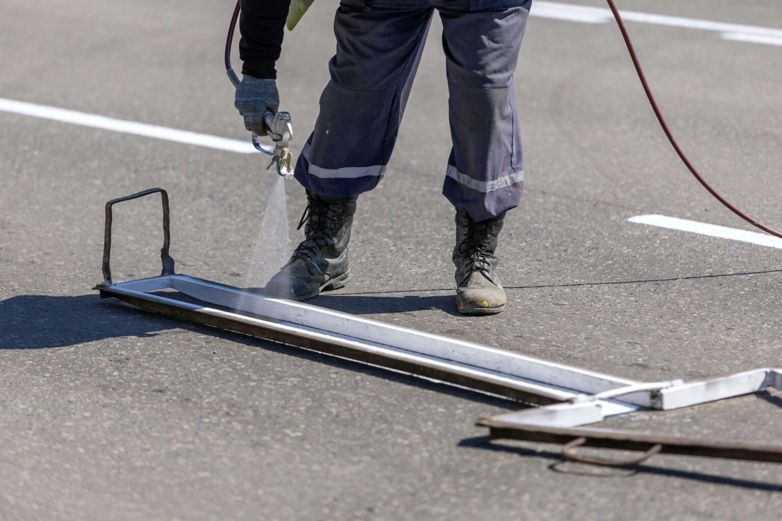Maintenance of Road Marking Machine