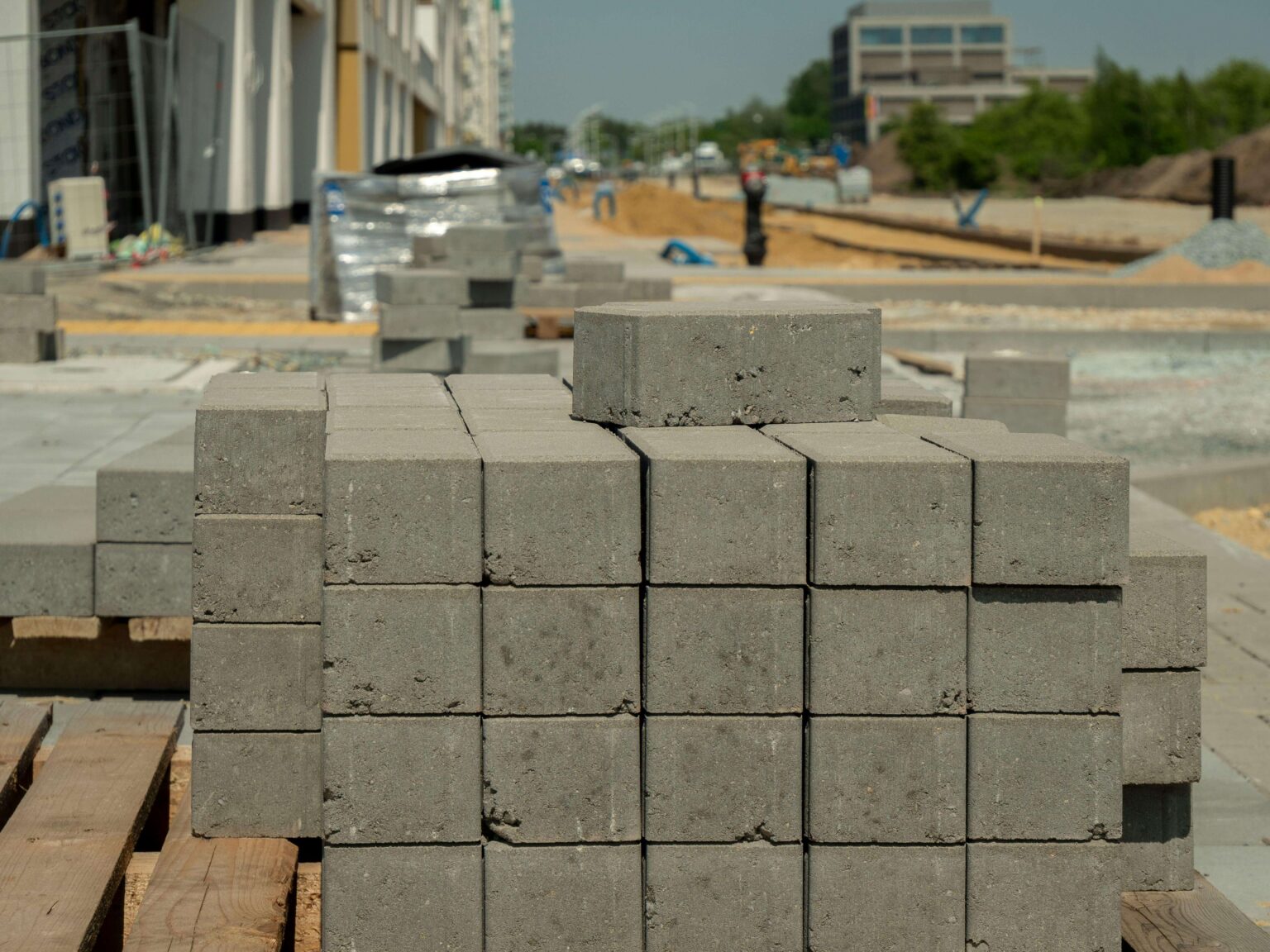 Supply and Delivery of 9,400m² of Grey 80mm Interlocking Paving Blocks Supply and Delivery of 9,400m² of Grey 80mm Interlocking Paving Blocks
