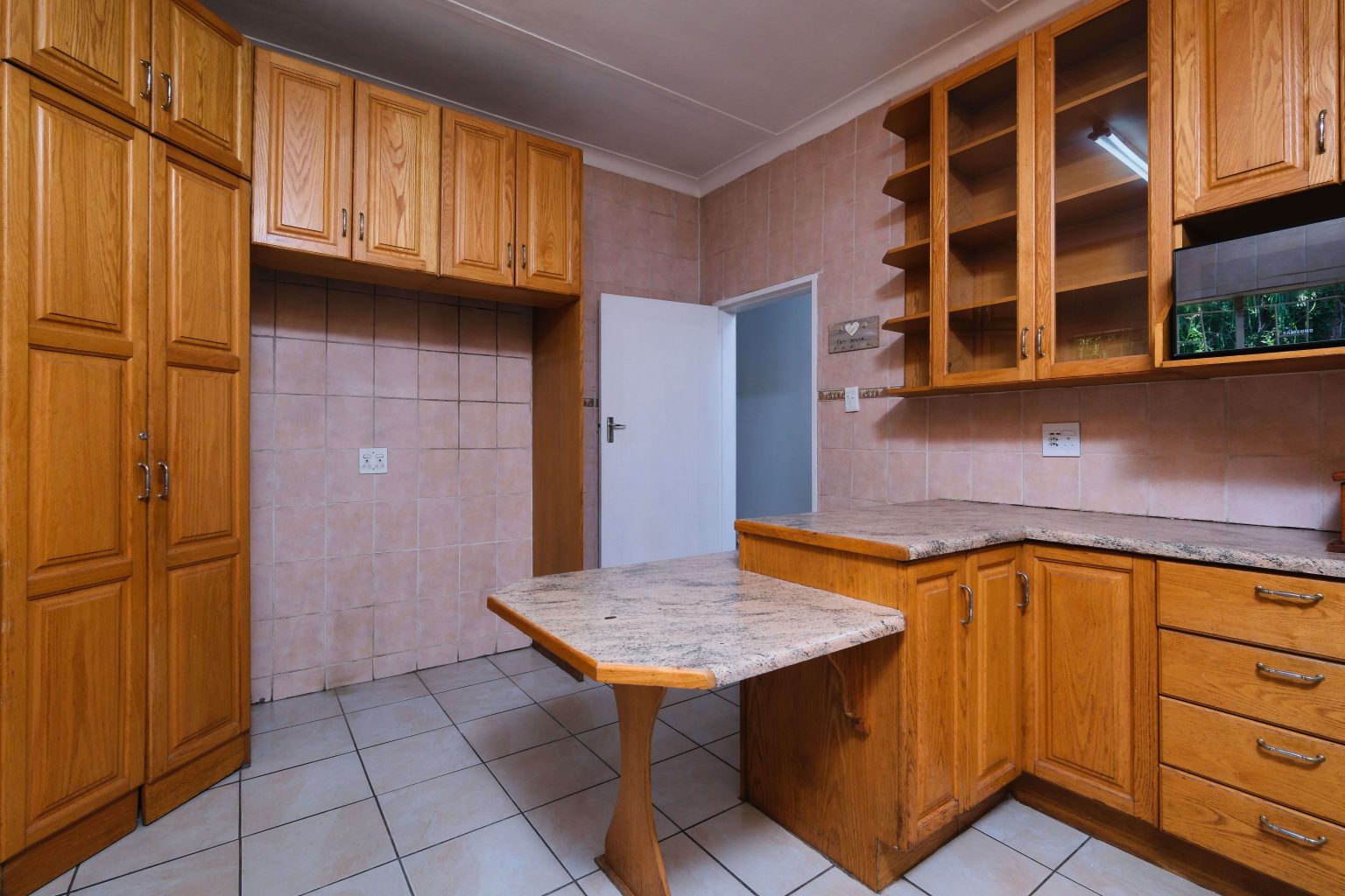 Installation of Built-in Cupboards in Metsing Single Living Quarters
