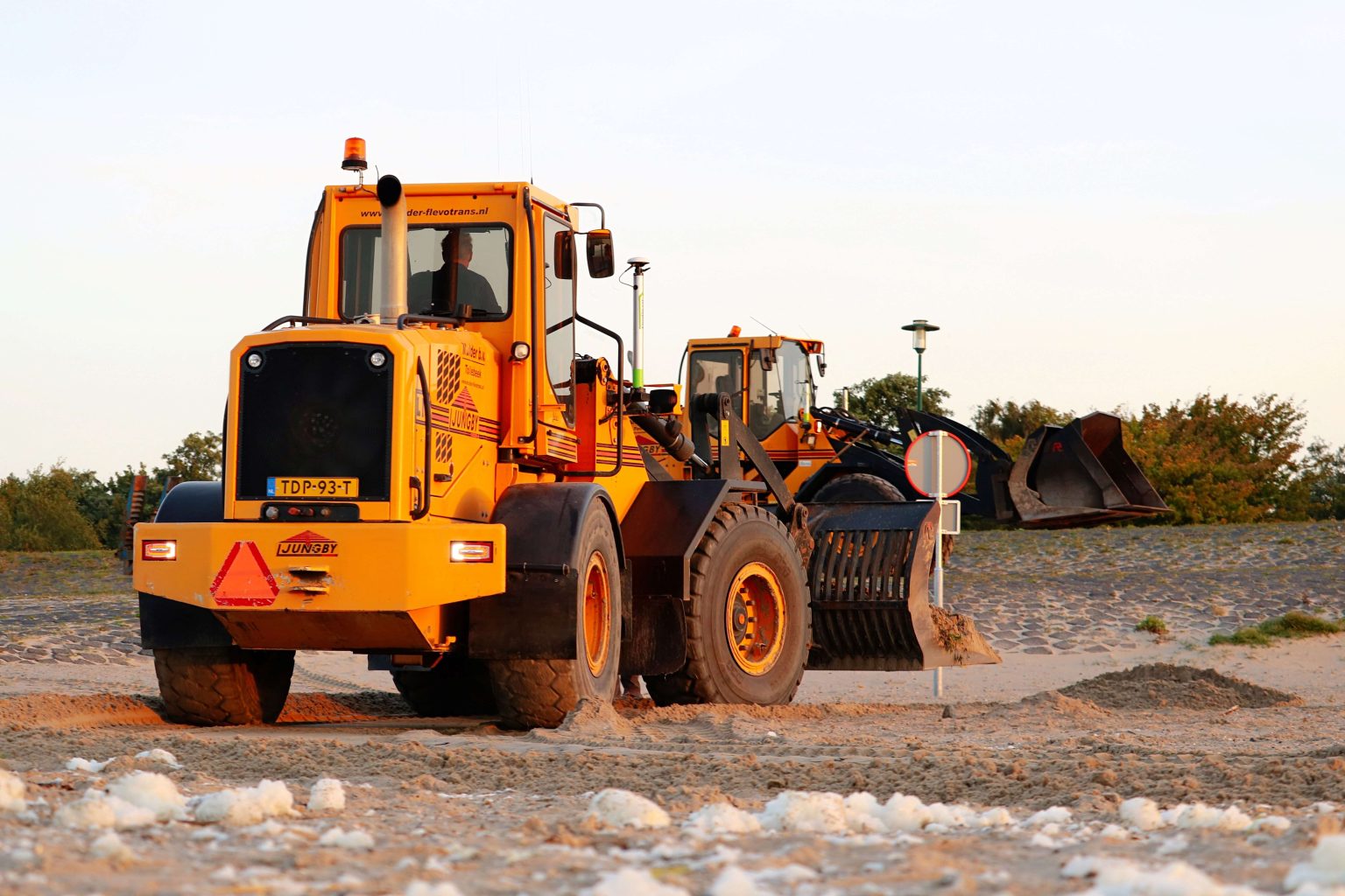 Rental of Front-End Loader to Clean Illegal Dumping Site