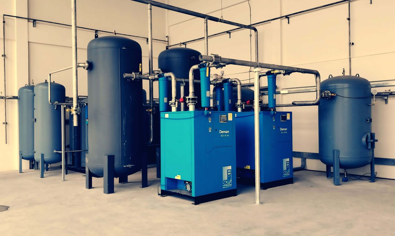 Installation of Air Compressor Pressure